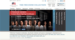 Desktop Screenshot of freedomcollection.org